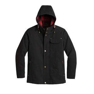 Pendleton Hooded Timber Cruiser Coat Size Large Black H94